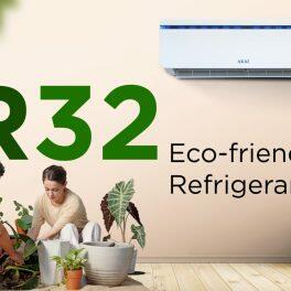 Akai AKSI-123NQE 1 Ton 3 Star Convertible Inverter Split AC with 4 Way Swing, White