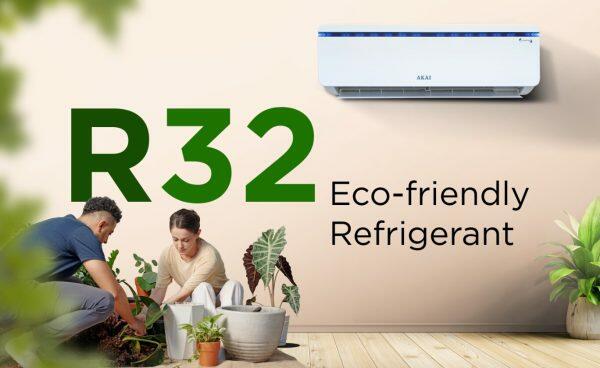 Akai AKSI-123NQE 1 Ton 3 Star Convertible Inverter Split AC with 4 Way Swing, White