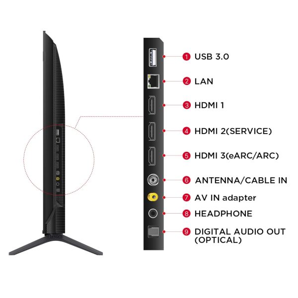 TCL 55C655, 55 Inch QLED Smart Google TV with Smart Dolby Atmos, Dolby Vision and 120 Hz Game Accelerator, Black