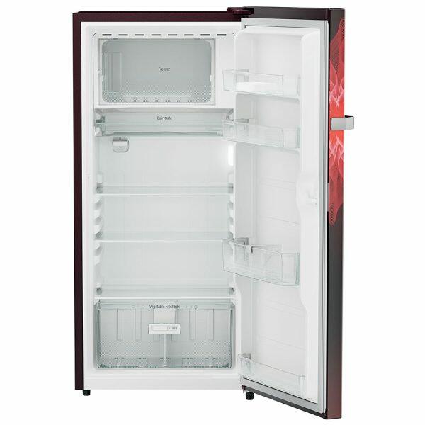 Liebherr DNBrmD 1915 Pure Single-door refrigerator 191 l in 4 star with iCoolTouch UI, Red Majestic