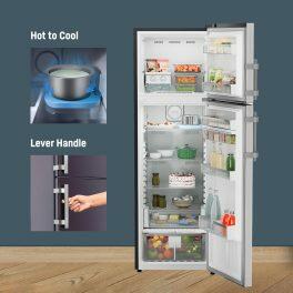 Liebherr TDLSSB3121, 316L 2 Star inverter, Hot to Cool, Lever Handle, Frost Free Double Door Refrigerator, Duo cooling, 20 Yrs Warranty on Compressor, Freezer 67L, Vegetable Organiser, Silver