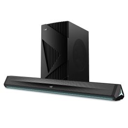 Boat Aavante Bar Stark, 160 Watts Soundbar with Wireless Subwoofer, Black