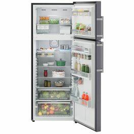 Liebherr 428L 2 Star inverter, Hot to Cool, Frost Free Double Door Refrigerator, 20 Years Warranty on Compressor, Freezer 93 L, Cobalt steel