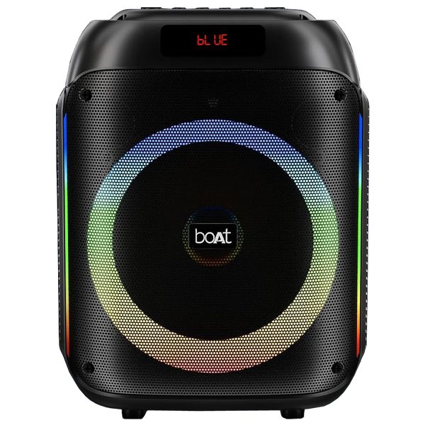 boAt PartyPal 220, 80 Watts Party Speaker with LED Lights, Black