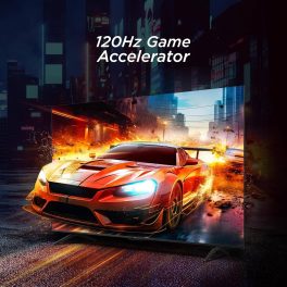 TCL 55C655, 55 Inch QLED Smart Google TV with Smart Dolby Atmos, Dolby Vision and 120 Hz Game Accelerator, Black