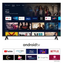 TCL 32 Inch Smart Android TV (32S5500AF, Black)