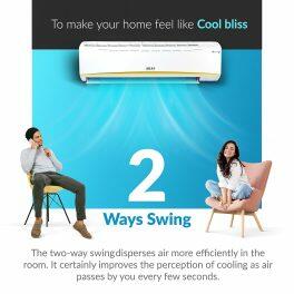 Akai AKSI-243EMQE 2 Ton 3 Star Inverter Split AC with 4 Way Swing, White