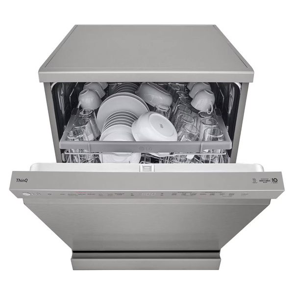 LG 14 Place Freestanding Dishwasher (DFB532FP, Silver)