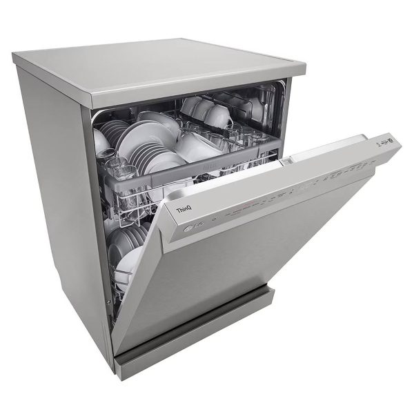 LG 14 Place Freestanding Dishwasher (DFB532FP, Silver)