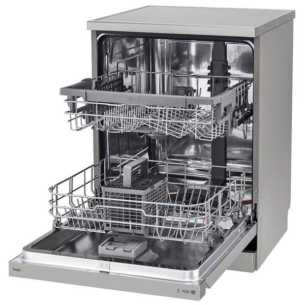 LG 14 Place Freestanding Dishwasher (DFB532FP, Silver)