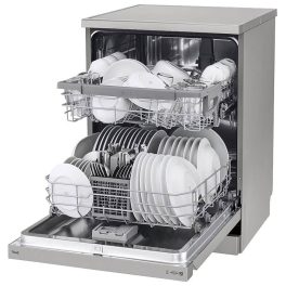 LG 14 Place Freestanding Dishwasher (DFB532FP, Silver)