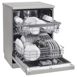 LG 14 Place Freestanding Dishwasher (DFB532FP, Silver)
