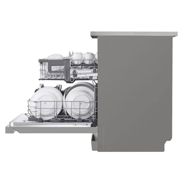 LG 14 Place Freestanding Dishwasher (DFB532FP, Silver)