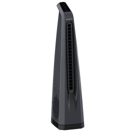 Symphony Surround, High Speed Bladeless Tower Fan with Swivel Action, Dust Filter, Low Power Consumption and Touchscreen Panel, Grey