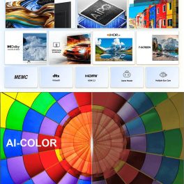 TCL 43P755, 43 Inch 4K Ultra HD Google TV with Dolby Atmos Audio, Dolby Vision and Voice Control with Google Assistant, Black