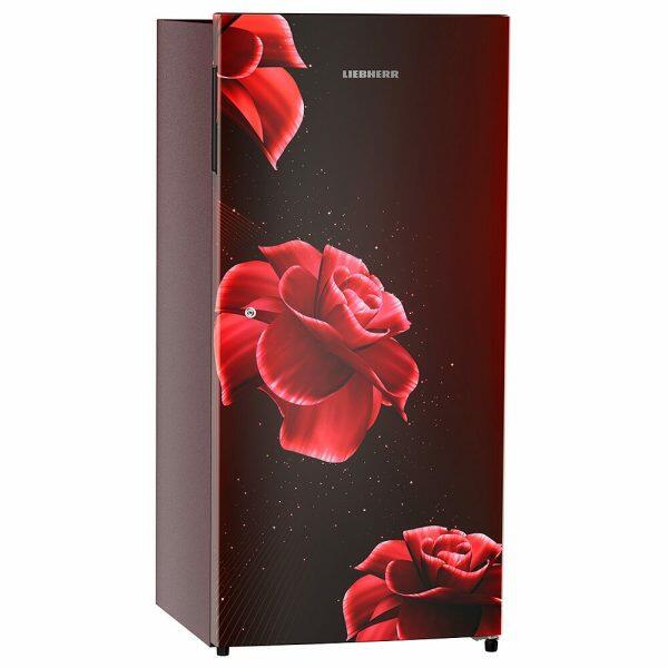 Liebherr DNBRDB 1901, 191L 2 Star Inverter, Direct Cool Single Door Refrigerator, 20 Years Warranty on Compressor, Vegetable Organiser, Red Divine