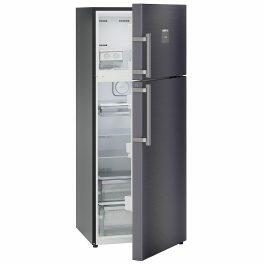 Liebherr 428L 2 Star inverter, Hot to Cool, Frost Free Double Door Refrigerator, 20 Years Warranty on Compressor, Freezer 93 L, Cobalt steel