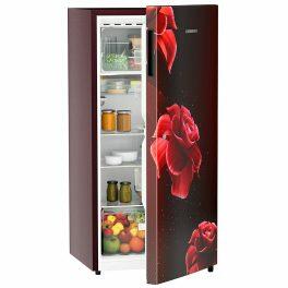 Liebherr DNBRDB 1901, 191L 2 Star Inverter, Direct Cool Single Door Refrigerator, 20 Years Warranty on Compressor, Vegetable Organiser, Red Divine