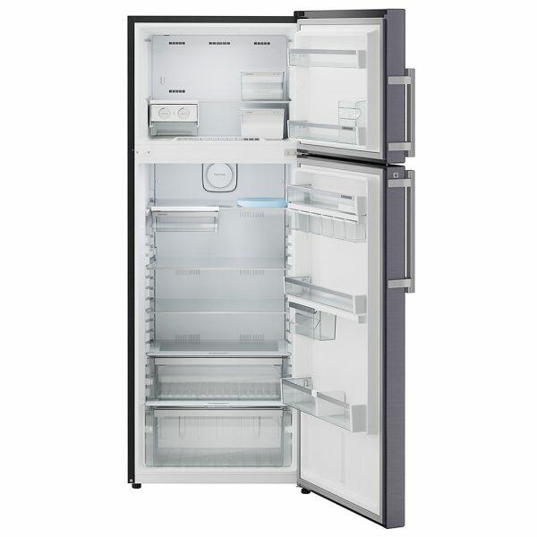 Liebherr 428L 2 Star inverter, Hot to Cool, Frost Free Double Door Refrigerator, 20 Years Warranty on Compressor, Freezer 93 L, Cobalt steel