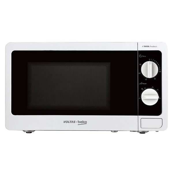 Voltas Beko MS20MPW, 20 Litre Solo Microwave with Acive Defrosting and 245MM Litre Large Glass Turntable, White