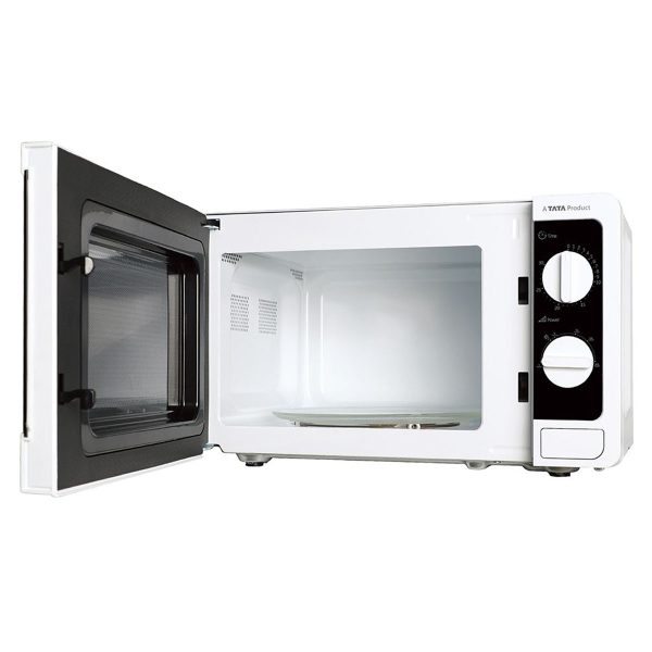Voltas Beko MS20MPW, 20 Litre Solo Microwave with Acive Defrosting and 245MM Litre Large Glass Turntable, White