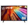 LG 43 UT8040, 4K TV with Alpha 5 AI Processor with 4K Gen 7 and WebOS, Black