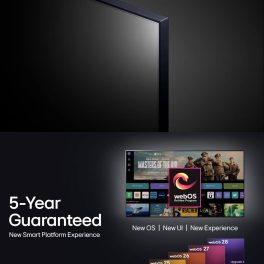 LG 43 UT8040, 4K TV with Alpha 5 AI Processor with 4K Gen 7 and WebOS, Black