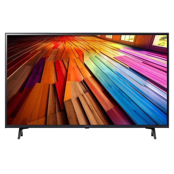 LG 43 UT8040, 4K TV with Alpha 5 AI Processor with 4K Gen 7 and WebOS, Black