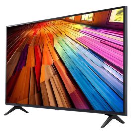 LG 43 UT8040, 4K TV with Alpha 5 AI Processor with 4K Gen 7 and WebOS, Black