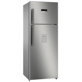 Bosch 358 Litre 2 Star Double Door Refrigerator with 2 Cooling System, Inverter Compressor and Water Dispenser, Sparkly Steel, CTC35S02DI