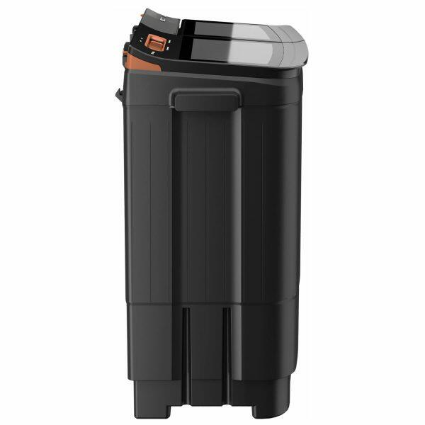 Bosch 8 KG Semi Automatic Machine (WJG803T0IN, Tangerine-Orange)