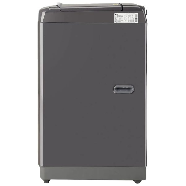 LG T80AJMB1Z, 8 KG Fully Automatic Top Load Machine with Smart Inverter Technology, Smart Door Closing and Smart Diagnostics, Middle Black