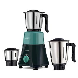 V-Guard Wizmix, 3 Jar Mixer Grinder with Oil Sintered Bush Design, Stainless Steel Jars, Five year motor warranty