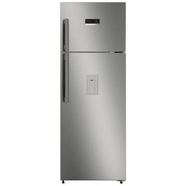 Bosch 358 Litre 2 Star Double Door Refrigerator with 2 Cooling System, Inverter Compressor and Water Dispenser, Sparkly Steel, CTC35S02DI