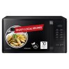 Samsung MS23A5315VK, 23 Litre Solo Microwave with Quick Defrost, Keep Warm, Ceramic Inside and Deodorization, Black