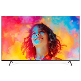 Akai AKLT75GQU-FLWS, 4K QLED TV with Dolby Vision and Dolby Atmos, Black