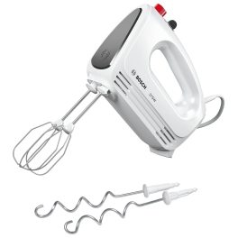 Bosch MFQ22100, 375 Watt Hand Mixer with 4 Variable Speeds + Turbo for better mixing control, White