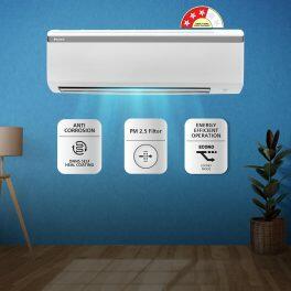 Daikin FTL30UV 0.9 Ton 3 Star Non-Inverter Split AC with Self Diagnosis PM 2.5 Filter, White