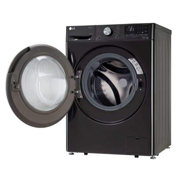 LG FHD1107STB, 11/7 KG Washer Dryer with Direct Drive Motor, 5 Star Rating, TurboWash 360, Steam+, ThinQ with Wi-Fi, Black