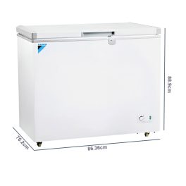 Daikin 223 Litre Convertible Deep Freezer with 4 Year Warranty, White, CRDF20SDASV16