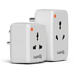 Oakter Kit, Oakter Smart Home Kit with Voice Control with Amazon Alexa, Google Home, Switch on/off device from anywhere with application, White