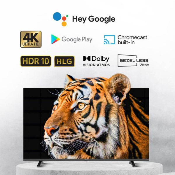 Akai 43GS-SFWS, Google Certified Smart Andriod TV with Dolby Audio, Black