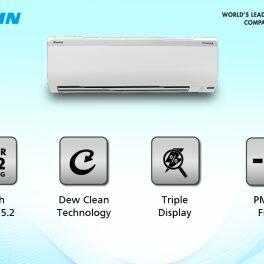 Daikin FTL30UV 0.9 Ton 3 Star Non-Inverter Split AC with Self Diagnosis PM 2.5 Filter, White