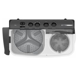 Bosch WJZ801WOIN, 8 KG Semi Automatic Machine with 5 Star Rating and Vario Pulsator, White