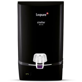 Livpure Stellar RO+UV, 7 Litre Storage Water Purifier Suitable for Municipal Water with 5 Stage Advance Purification and Automatic Cut-Off, Black