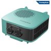 Crompton Insta Comfort, 2000 Watts Room Heater with Adjustable Thermostat, Hyrbid Cyan and Blower Fan, Blue