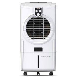 Kenstar Turbcool Neo HC, 70 Litre Desert Air Cooler with 3 Side HoneyComb Pads, Motorised Louvre Movement, Powerful Fan and Inverter Compatible, White