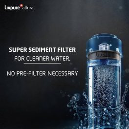 Livpure Allura Premia, RO+UV+UF+Copper+Mineraliser with 10 Stage Advanced Purification, 7 Litre Storage and no service cost for 2.5 Years, Black