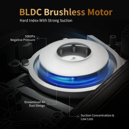 Haier Probot DTX, Robo Vacuum Cleaner with BLDC Motor, Voice Control, Application Control, 5 Map Memories and Lazer Navigation, Black