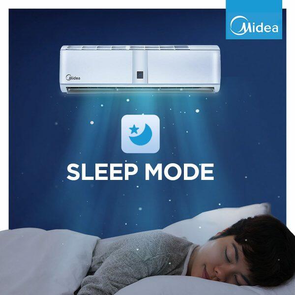 Midea 36K 2* Santis Mega, 3 Ton 2 Star Inverter Split AC with High Ambient Working, Refrigerant Leakage Detector and 4-in-1 Gear Control, White